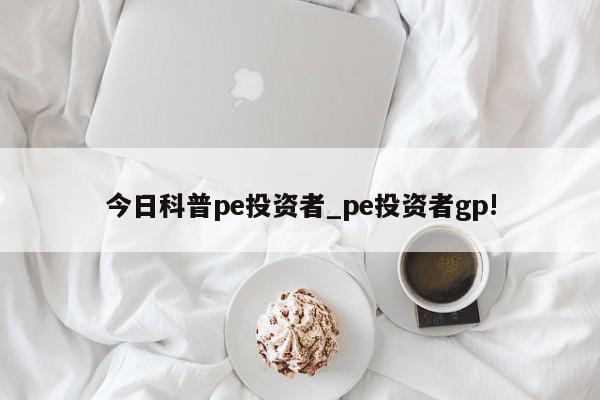 今日科普pe投资者_pe投资者gp!